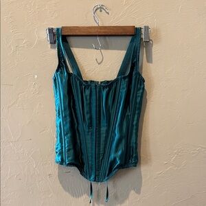 Victoria’s Secret Classic Silk Corset Very Sexy